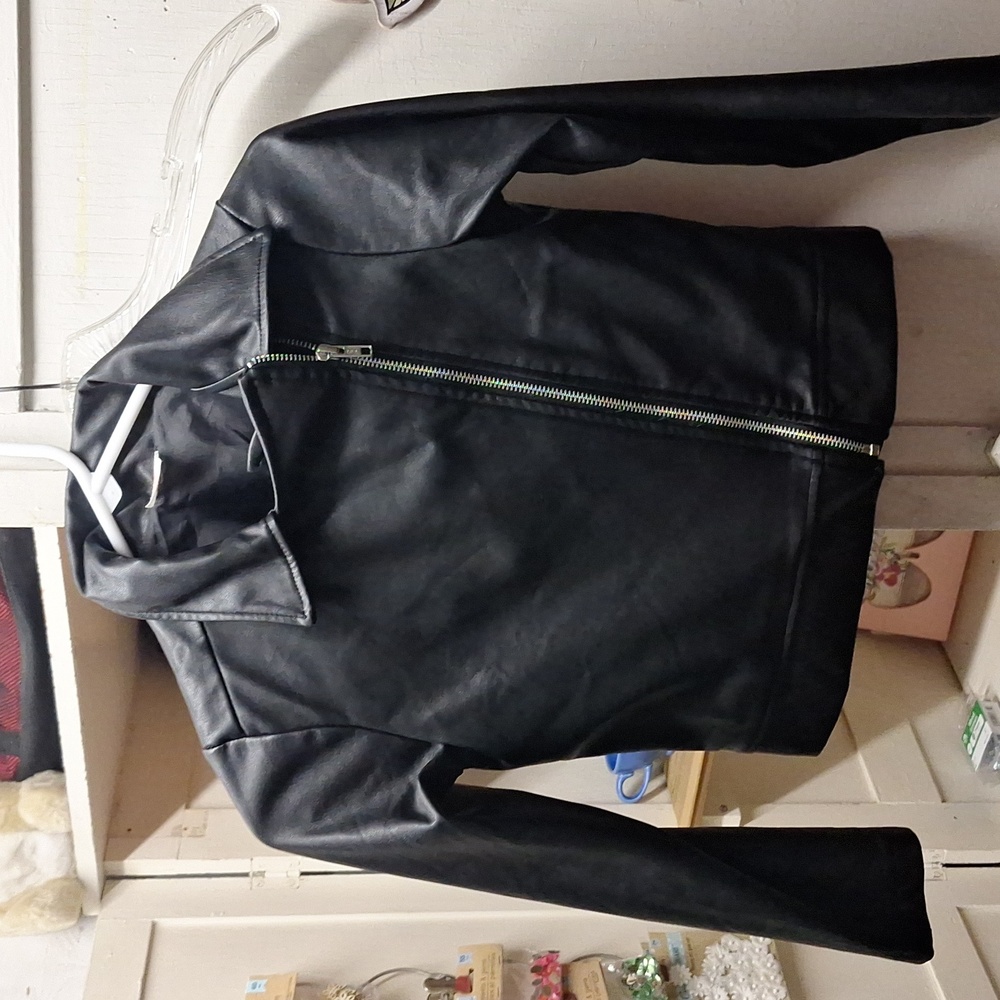 Faux Leather Wonder Nation Kids size 7 jacket